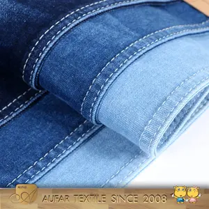 China de Fábrica Al Por Mayor Precio Barato Prima Lamentando Denim Jeans Tela