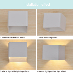 5W Modern Wall <strong>Sconce</strong> AC85-265V for Stairs Corridor Wall <strong>Lighting</strong> <strong>Sconce</strong> with Rgb Remote Controller - Product Image 3