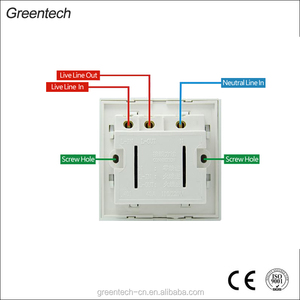 Phòng khách sạn phong cách retro tiết kiệm năng lượng chuyển đổi thẻ chèn & Touch Panel IP66 không thấm nước Max. 250v-cho quyền lực truy cập - Product Image 5