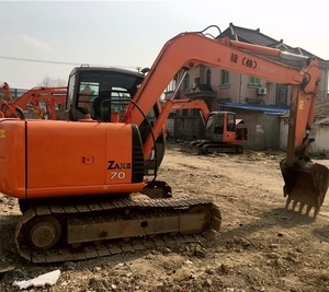 WELL MAINTAINED USED <strong>HITACHI</strong> <strong>ZAXIS</strong> <strong>70</strong> Crawler <strong>Excavator</strong> Widely Use for Sale
