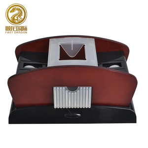 Free shipping wooden letters double use perfect for Shuffle ONE or two deck playing cards machine automatic Poker's mixture letters - Product Image 1