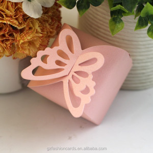 Boîtes à bonbons en papier imprimées personnalisées en forme <span class=keywords><strong>de</strong></span> papillon, boîte à bonbons <span class=keywords><strong>de</strong></span> <span class=keywords><strong>mariage</strong></span>, offre spéciale - Product Image 5