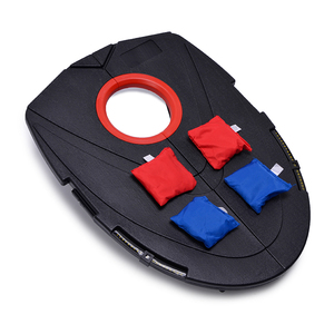 Jeu de lancer de sac de fèves en bois rectangulaire avec jeu de lancer de sac de sable - Product Image 6