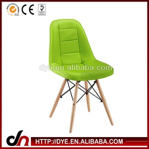 Alibaba de China 2015 de madera de la pierna silla de cuero, Silla del ocio, Réplica de muebles - Product Image 2