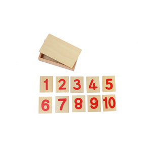 Montessori Houten Speelgoed Heet verkoop Montessori materialen houten educatief speelgoed Vroege onderwijs math speelgoed Numerieke Staven - Product Image 3