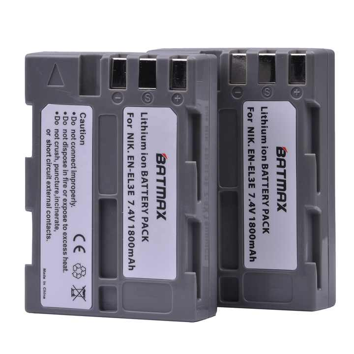 ความจุสูง EN-EL3E ENEL3E EN EL3E Bateria สำหรับ Nikon D90 D80 D300 D300s D700 D200 D70 D50 D70s D100 D-100 D-300 D-70 D-90