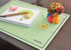 Alfombrilla de corte A2 de doble cara, 60X45cm, 1,6mm de espesor, 3 capas de PVC ecológico para Hobby Craft, autocuración suave - Product Image 5