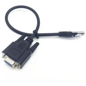 Hoge kwaliteit RS232 <span class=keywords><strong>RJ45</strong></span> om <span class=keywords><strong>DB9</strong></span> Vrouwelijke Bar Code Scanner Seriële Kabel