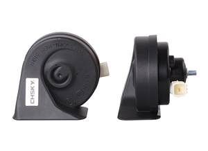 CHSKY 12V klaxon de voiture électrique 129db Loudness longue durée de vie étanche ABS noir 3 voies <span class=keywords><strong>Ken</strong></span> spécial vente en gros - Product Image 5