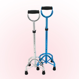 Стабильный 4 брюки с широкими штанинами с регулировкой по высоте, 4 ноги трости, четыре ноги трость - Product Image 1