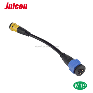 Ribbon Cable Connectors Shielded <strong>7</strong> <strong>Pin</strong> M14 Waterproof <strong>Connector</strong> Amphenol Connectors - Product Image 6