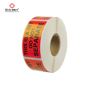 Self Adhesive คำเตือนการจัดส่งป้ายสติกเกอร์ห้ามแยก - Product Image 4