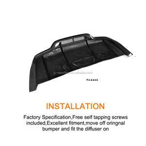 Fibra de carbono coche labio trasero para <span class=keywords><strong>Mercedes</strong></span> s Ben z W205 C63 AMG <span class=keywords><strong>Coupe</strong></span> 2-La puerta 15-17 - Product Image 3