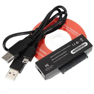 用于 Xbox 360 超薄硬盘数据传输 USB 数据线套件的硬盘传输电缆转换器适配器