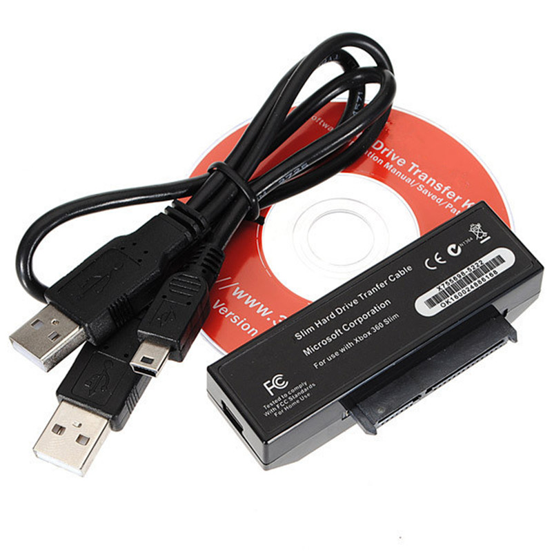 Câble De Transfert Pour Disque Dur Xbox 360 – Version PAL – Complet Et TBE