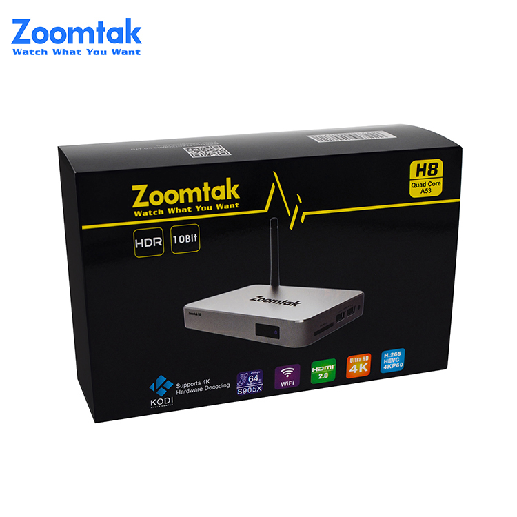 Boîtier en aluminium moins cher android arabe iptv boîte kodi dans Shenzhen