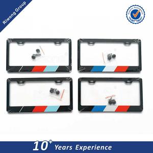 Đen Kim Loại Tấm Giấy Phép Khung Trống Bán Buôn - Product Image 2