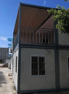 Casa Prefabricada de Dos Pisos con Estructura de Acero Ligero, Tipo Contenedor, Dúplex, Oficina, Espacio de Trabajo <span class=keywords><strong>en</strong></span> <span class=keywords><strong>Venta</strong></span> - Product Image 3