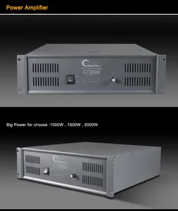 CTRLPA CT2000 Public Address System Used Hot Sound Power Amplifier 2000W