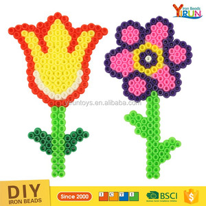 Juguetes de los niños 2018 hecho a mano de <span class=keywords><strong>la</strong></span> diversión DIY Fuse bead mini perler perlas - Product Image 2