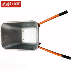 รถเข็นล้อเดียวสำหรับงานหนัก200กก. จากประเทศจีนพร้อมถาดเหล็กและ WB8615ล้อนิวเมติกสำหรับความต้องการสาลี่ - Product Image 3