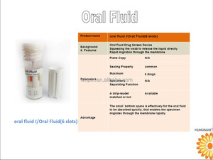 Prueba de Drogas <span class=keywords><strong>en</strong></span> <span class=keywords><strong>Saliva</strong></span> de Alta Precisión y Calidad Estable al 99% de WHPM con Certificación CE - Product Image 3