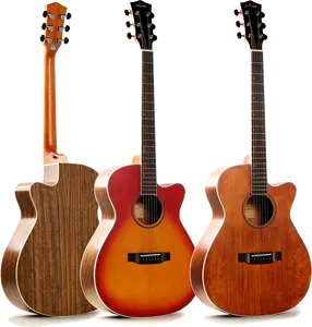 सर्वश्रेष्ठ निर्माता छूट 40 इंच ठोस लकड़ी इलेक्ट्रिक पिक अर्द्ध ध्वनिक गिटार