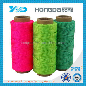 #18 ligne de pêche en <span class=keywords><strong>nylon</strong></span> 8 brins torsadés en <span class=keywords><strong>nylon</strong></span> fluorescent tress & maçonnerie torsadée ligne - Product Image 4