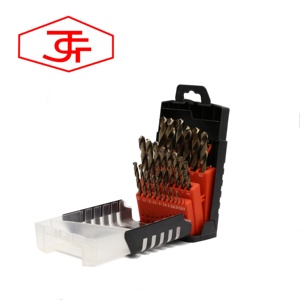 Bộ Mũi Khoan Xoắn HSS Cho Thép Không Gỉ Với Hộp Hoa Hồng - Product Image 1