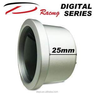 เกจ์วัดการแข่งรถ DC 12V,เกจวัดการแข่งรถน้ำมันเชื้อเพลิงอัตโนมัติแบบดิจิทัล52มม. D-BL สำหรับรถยนต์ยานพาหนะ