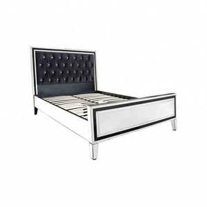 <strong>Mirrored</strong> <strong>Bedroom</strong> <strong>Set</strong> with Nibar Furnitureing Table Luxury Design <strong>Bedroom</strong> <strong>Furniture</strong> Wood Modern American Style Wooden Beds 5 <strong>Sets</strong> - Product Image 5
