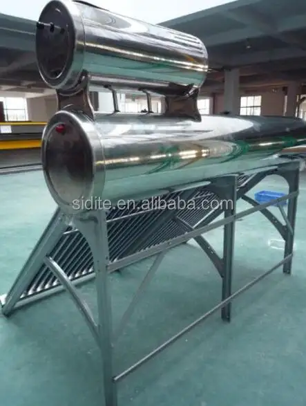 200L Quality-assured Stainless Steel Unpressurized China Manufacture Solar Water Heater For Home Use