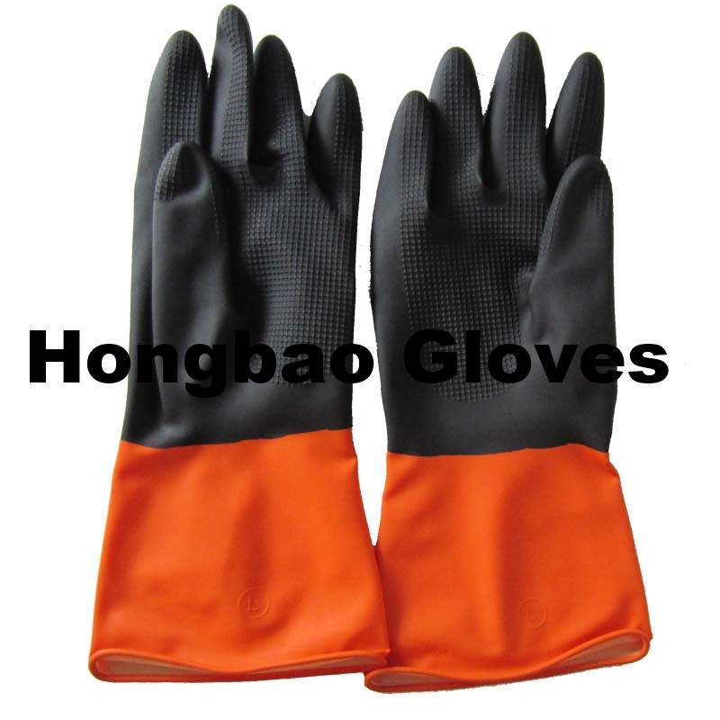 black and orange