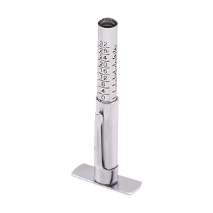 Misuratore di Profondità <span class=keywords><strong>del</strong></span> Battistrada a Forma di Matita con Stelo in Acciaio Inox e Scorrimento in Lega di Alluminio, Scala 0-32nds - Product Image 2