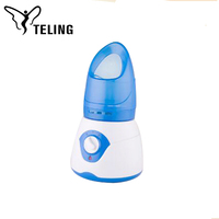 Nuevo vaporizador facial profesional eléctrico OEM Spray Nano Facial Spa Máquina de vapor facial iónica Enchufe LED Indicador de potencia 2 en 1