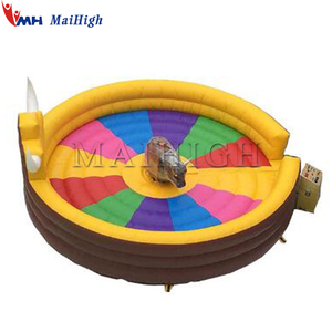 Alfombrillas de colores opcionales gratis <span class=keywords><strong>Juegos</strong></span> deportivos inflables Precio mecánico Rodeo Bull - Product Image 2