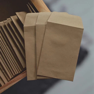 Custom <strong>Brown</strong> Recycled Paper Seed Gift <strong>Small</strong> <strong>Envelope</strong> - Product Image 4