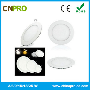 El mejor precio de china llevó el panel redondo de 90*20 panel de luz led blanco cálido/blanco con el logotipo de servicio - Product Image 4
