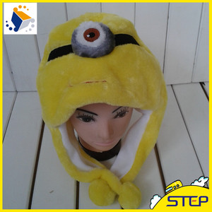 Sombrero de Ala Ancha Al Por Mayor <span class=keywords><strong>Minions</strong></span> Patrón Sombrero Y Gorro de Invierno Sombrero - Product Image 3