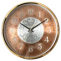 Golden Clocks And Watches 28cm