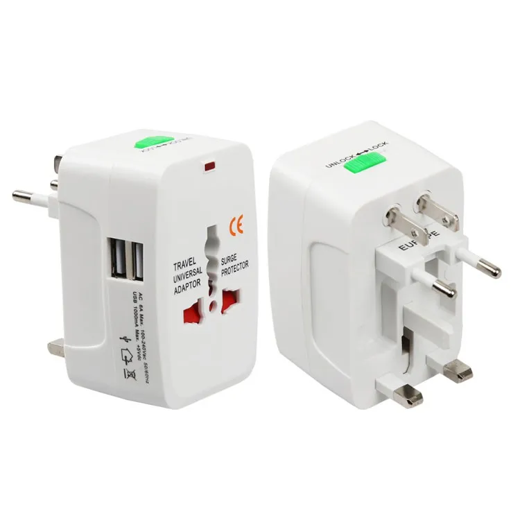 Wonsmart International Travel Wall Ac Power Universele Travel Adapter Voor Global Reizen