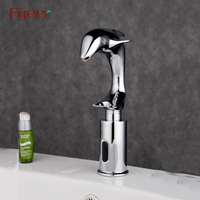 Fyeer Robinet automatique sans contact pour animaux Cold Only Dolphin Sensor Tap