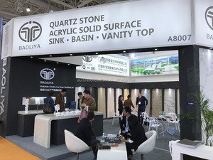 Nhà Máy Giá Rẻ Giá Sửa Đổi Acrylic Tấm Bề Mặt Rắn Nhân Tạo Lớn Slab Veined Patterns Countertop Khách Sạn Rắn Bề Mặt - Product Image 6