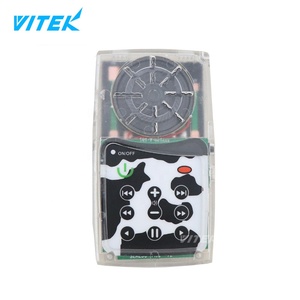 Lecteur MP3 transparent mini avec écouteurs transparents pour utilisation en prison, lecteur <span class=keywords><strong>audio</strong></span> biblique transparent - Product Image 1