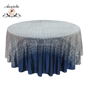 Ombre Phong Cách Chất Lượng Cao 100 Polyester Thêu Mẫu Thiết Kế Sequins Bảng Vải