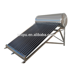 Proveedor OEM, Calentador de Agua Solar de Tubo de Vacío Residencial Compacto de Acero Inoxidable de 100L 200L, Montado en la Pared, 200 Litros, Sin Presión - Product Image 2