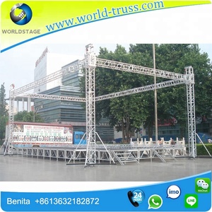 Assemblare Stage, 750kg / mq Capacità di carico Performance Stage, Stage Backdrop Design in Cloth for Sale - Product Image 3