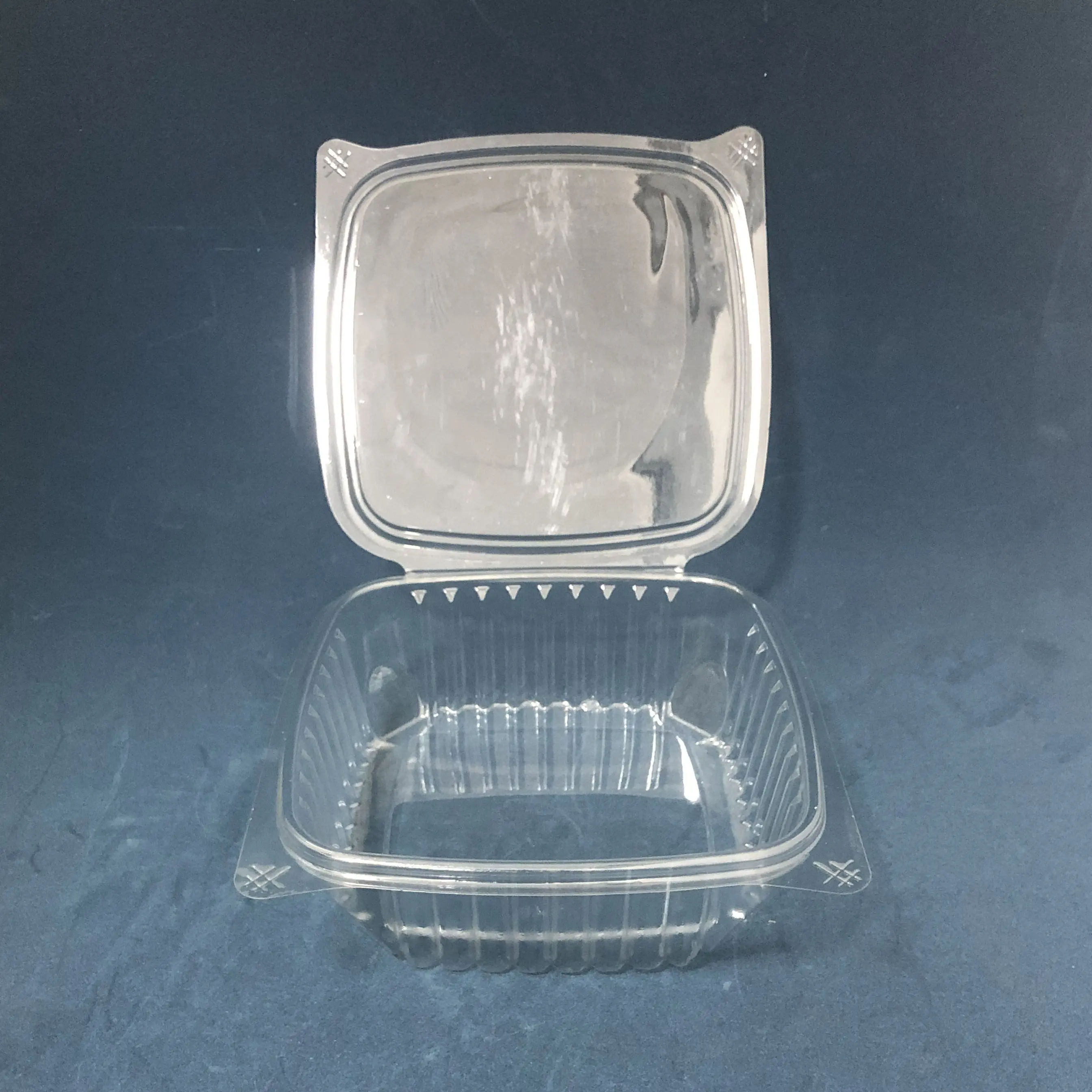 transparents PET clamshell fruit packaging trays
