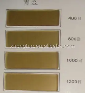 Pó bronze dourado para uso da pintura descroativa