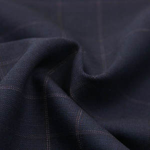 畅销批发男孩和男装意大利羊毛精纺编织西装面料 - Product Image 2